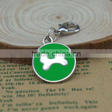 Personalized Engraved Designers Round Bone Pet ID Tag Dog Tag Cat Tag photo-3
