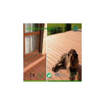 swimming pool non-slip wpc wood plastic composite decking tiles from china