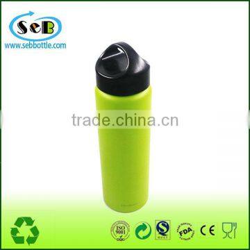 750ml Double Wall Vacuum Insulated Stainless Steel Leak Proof Sports Water Bottle Green photo-2