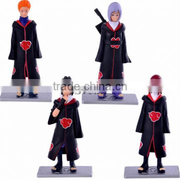 (Sveda action figure SV-NR031) Japanese hot anime Naruto toys, PVC action figures set of 4pcs, high quality PVC figures