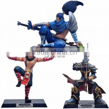 Wholesale action figure LOL Blind Monk Lee Sin action figure League of Legends Rope blademaster PVC model toy with Hight Quality