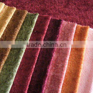 100 Polyester Sofa Fabric/Fleece In One Side/Ant Fabric