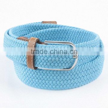 Stylish wide elastic men stretch belt for jeans