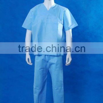 Hospital scrub suits, disposable patient suits