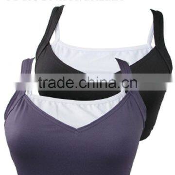 Adult V front sport bra