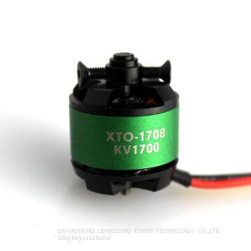 High  Quality XTO-1708  RC  brushless  motor   for  airplane