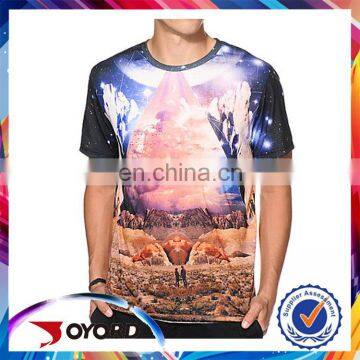 Wholesale latest deisgn color changing printing t shirt men