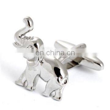 Chinese Manufacturer Silver Elephant Men Shirt Cufflink High Quality photo-5