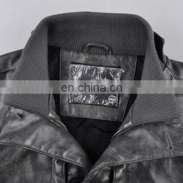 2015 Lastest Fashion Mens Handsome Spring Sliver pu Reflective Jacket photo-4