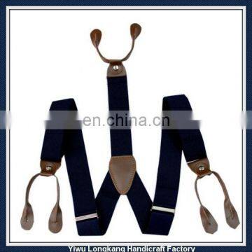 Alibaba Wholesale Cheap Price polyester material elastic braces suspenders