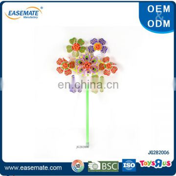 Hot sell colorful plastic windmill toys for kids