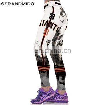 High Quality Custom Sport 92 Polyester 8 Spandex Leggings photo-3