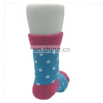 China Manufacture Custom Design Patterns 100% Cotton Baby Socks photo-3