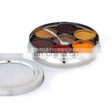 50ML Steel spice box Magnetic spice jar condiment set