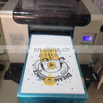 SLJET a2 t shirt transfer flatbed inkjet uv printer printing machine for sale