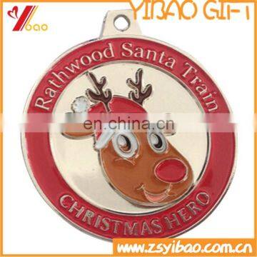 2015 christmas hero medal/religious reindeer festival medals for celebration