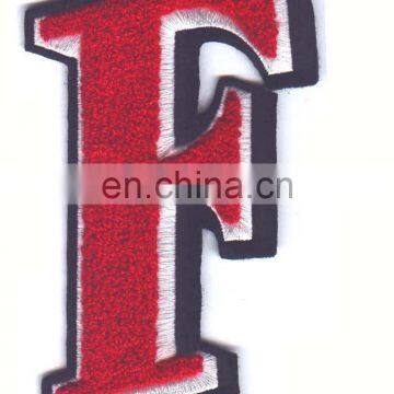 letter chenille badge