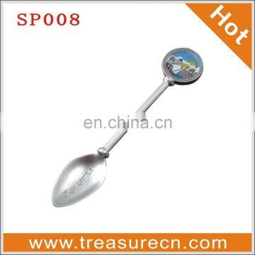 2014 Promotional Enamel Logo Souvenir Teaspoon/ Metal Crest Spoon