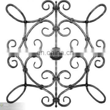 Decorative wrought iron parts for stair railing,fence,gate