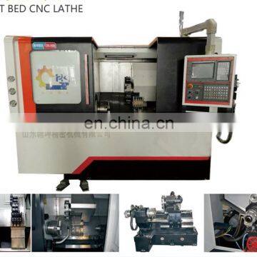 Taiwan Turret Type Cnc Lathe Machine Slant Bed Auto Lathe With Tool Post photo-2