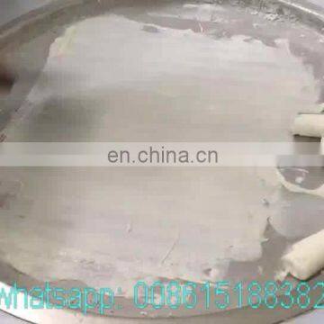 Flat Pan Fry Ice Cream Machine with Six Pre -cooling holes fry ice pan