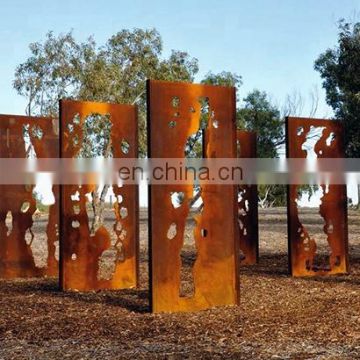 Corten Steel Screen Sheet For Garden and Buildings