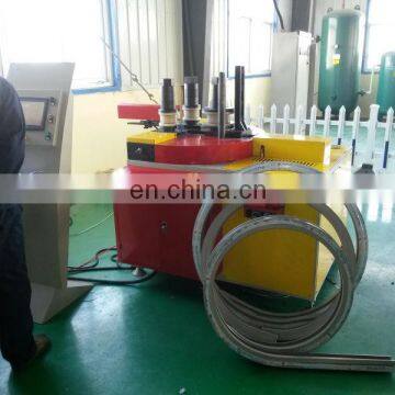 3 rollers aluminium profile bending machine arch window door machine