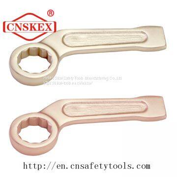 BeCu AlCu Non Sparking Bent Handle Slogging Box End Wrench Spanner