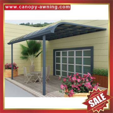 hot sale alu pc polycarbonate aluminum aluminium metal outdoor terrace balcony gazebo patio canopy canopies cover awning shelter