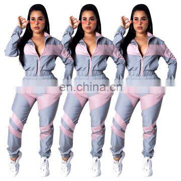 Wholesale Autumn Fashion Custom Women Two Piece Set Outfits Fitness Jogging Tracksuits photo-5