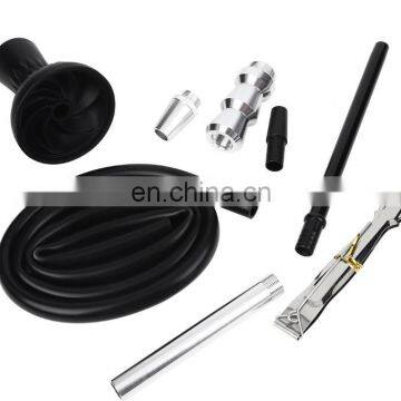 HQP-SY02 HongQiang LED Light Luxury Tobacco Semicircle Acrylic Plastic China Hookah With Light For Shisha photo-5