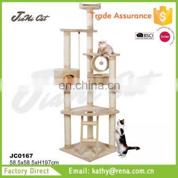 Cat Scratching Post With Corrugated Cardboard Material For Cat Toy photo-2