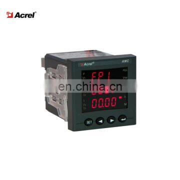 3 phase smart panel electrical meter switching input output LED display AMC72-E4/KC