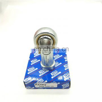 IKO KDwy china factory custom PHS12 PHS12x1.25 PHS12x1.25L/H rod end bearing PHS16 PHS16x1.5