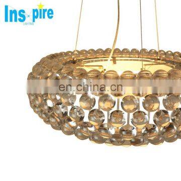 Contemporary Living Room Classic Design Decorative Ceiling Circle Acrylic Ball Led Light Chandelier photo-5