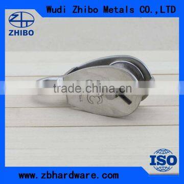 Stainless steel 316 304 swivel pulley block single for sale                        
                                                Quality Choice