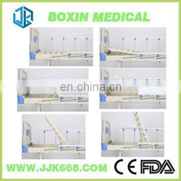 2 Function Two Crank Adjustable Manual Bed Disabled Patient Medical Nursing Bed photo-4