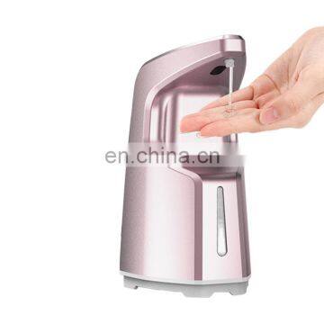 Wall mounted desktop adjustable dosage liquid soap spray touchless 450ml hand sanitizer refill automatic dispenser display