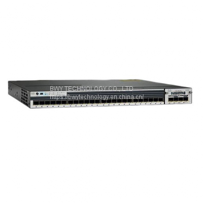 Cisco Brand New Sealed WS-C3750X-24S-S Layer 3 24 Ports Stackable Network Switch