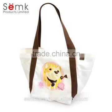 Semk Factory Fashion Blank Canvas and Nylon Wholesale Tote Bags photo-2