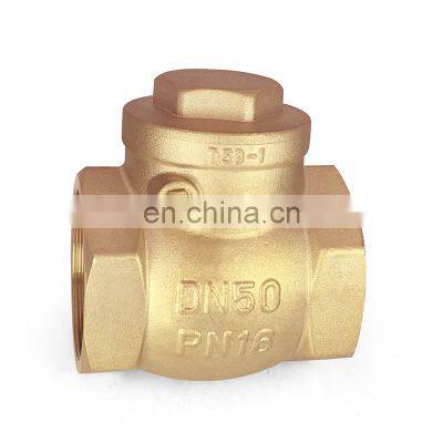 VALOGIN 2" Inch Top Profession Brass Check Valve price list