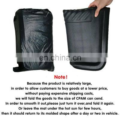 Car Cargo Liner Boot Tray Rear Trunk Cover Matt Mat Floor Carpet Kick Pad For BuickEncore For SUZUKI JIMNY 1998 1999 2000 - 2016 photo-5
