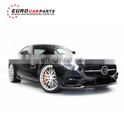 GT GTS carbon finber front lip bumper vent side skirt diffuser rear wing for GT GTS to B style