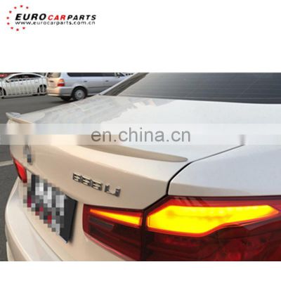 G30 G38 mp rear wing for 2018 year G30 glossy black, matt and water print material rear spoiler