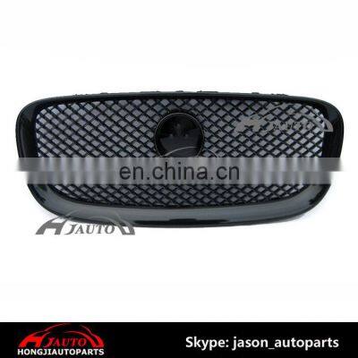 Original Front Grille  For Jaguar xf 2012-2014 Glossy black Chrome