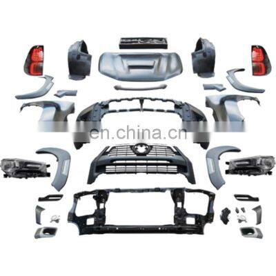 high quality auto car accessories bodykit body kit sets for TOYOTA HILUX VIGO 2008-2012 upgrade to RECCO 2021