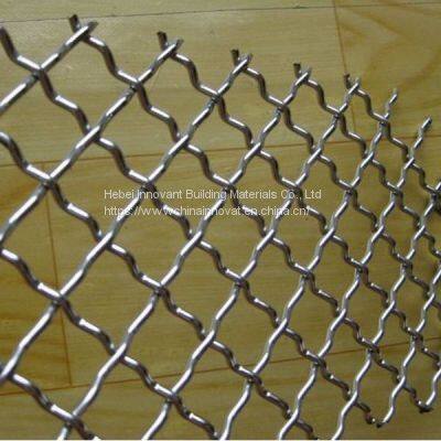 High Quality 304 316 Stainless Steel Crimped Wire Mesh Filter Screen