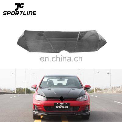 JC Sportline Newly Carbon Fiber Engine Hood for VW Golf 7 GTI MK7 VII 2014 UP