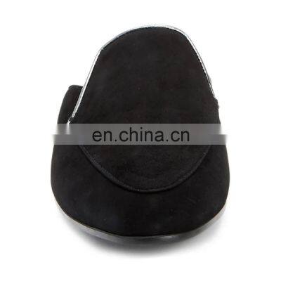 Womens Elegant Fancy Suede Slip on Flats Sandals Shoes Ladies Footwear (LAJft0016) photo-3