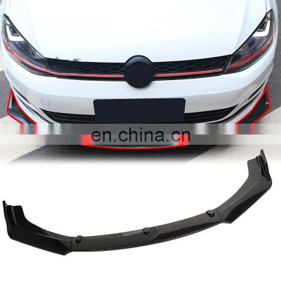 Carbon Look Color Car Front Bumper Lip For BMW 3 Series F30